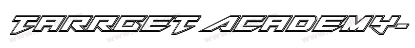 Tarrget Academy字体转换